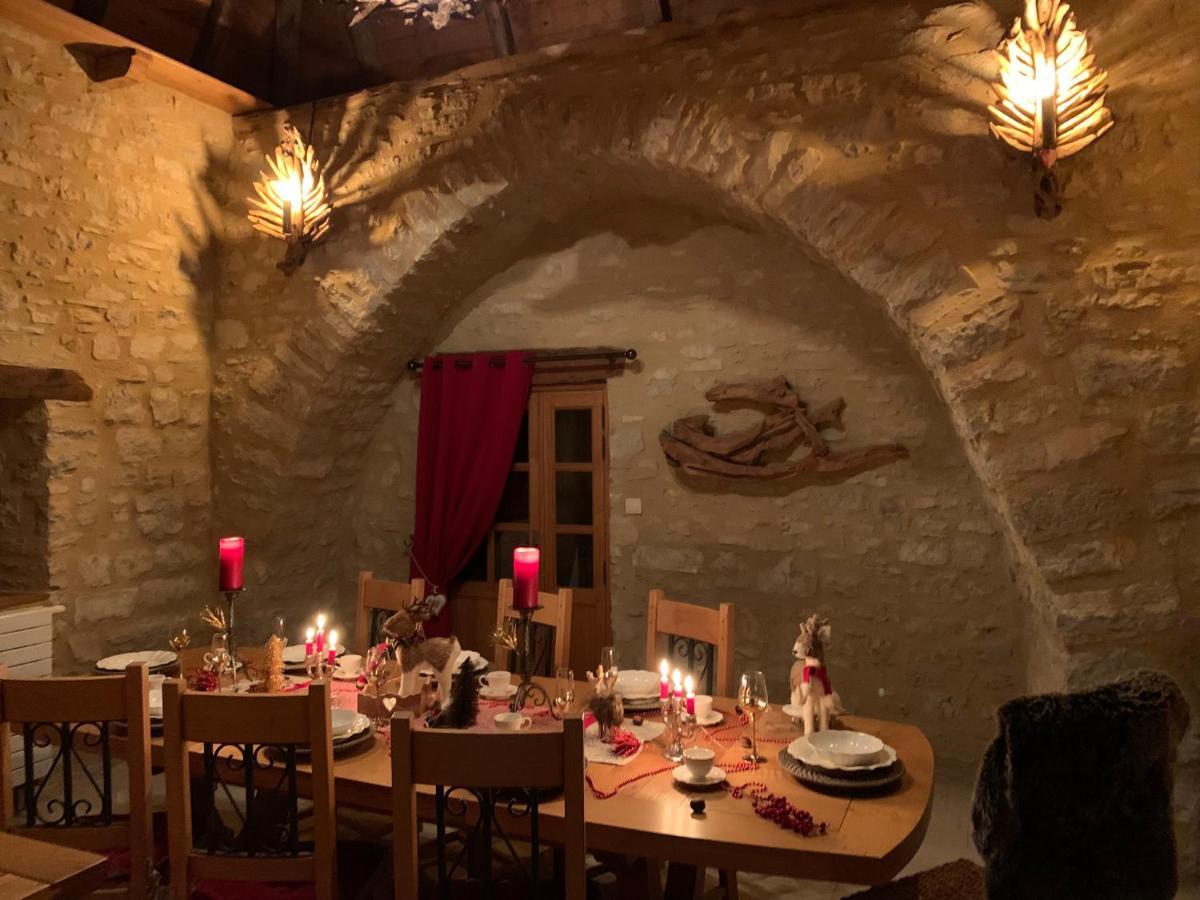 La Voutee 5 Epis Avec Bain Finlandais Prive Au Manoir Du Charme Gorges Du Tarn Bed & Breakfast Quezac  Dış mekan fotoğraf