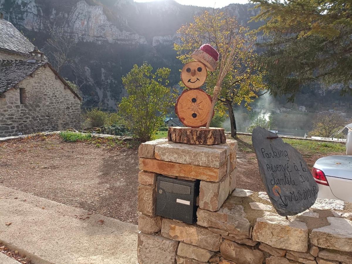 La Voutee 5 Epis Avec Bain Finlandais Prive Au Manoir Du Charme Gorges Du Tarn Bed & Breakfast Quezac  Dış mekan fotoğraf